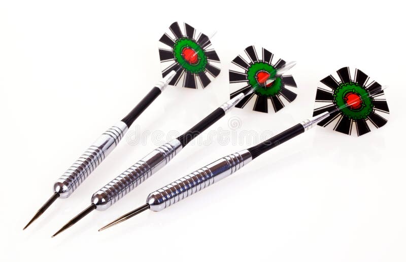 Darts stock photo