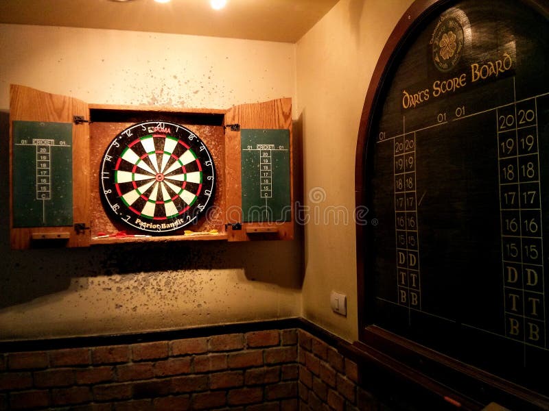 Darts game royalty free stock images