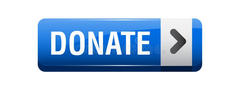 Daruje teraz guzika ilustracja wektor