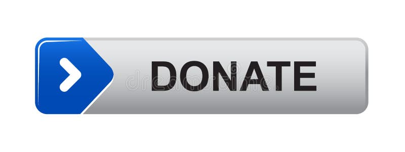 Daruje teraz guzika ilustracja wektor