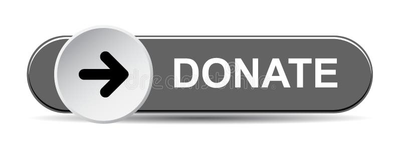 Daruje teraz guzika ilustracja wektor