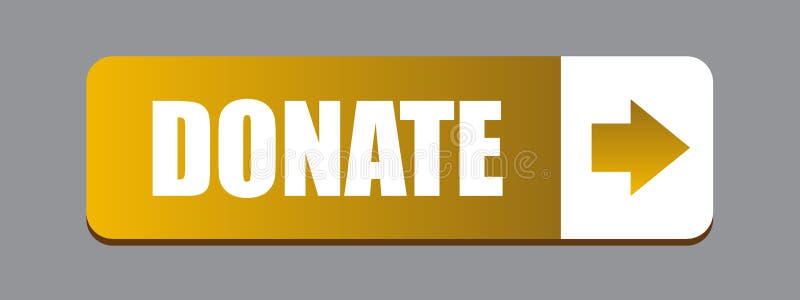 Daruje teraz guzika ilustracja wektor