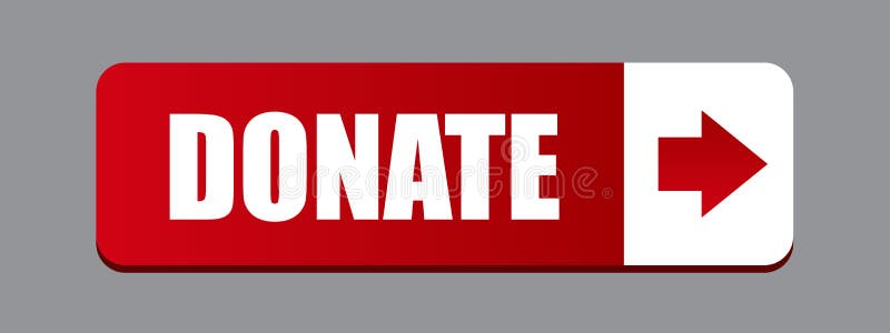 Daruje teraz guzika royalty ilustracja