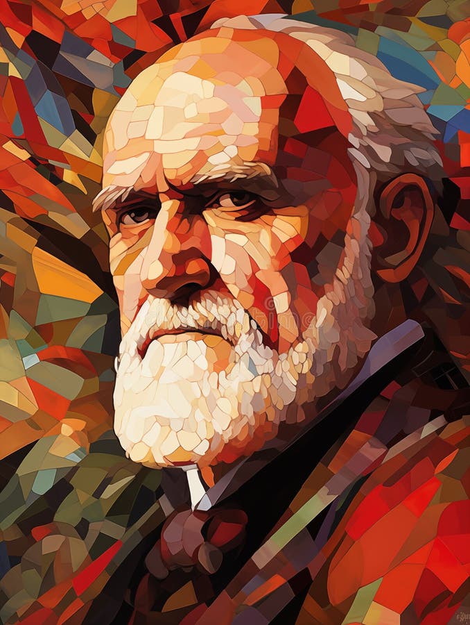 Darwin day charles darwin quality ai generative image illustrazione vettoriale