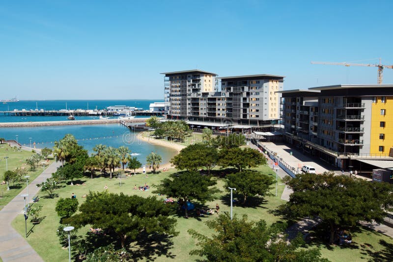 Darwin Waterfront editorial photography. Image of capital 32947367