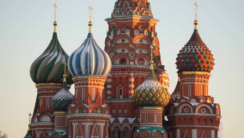 Das Cathedralï-¼ ŒChristian russischen churchï ¼ ŒSaint-Basilikums lizenzfreies stockbild Das Cathedralï-¼ ŒChristian russischen churchï ¼ ŒSaint-Basilikums lizenzfreies stockbild