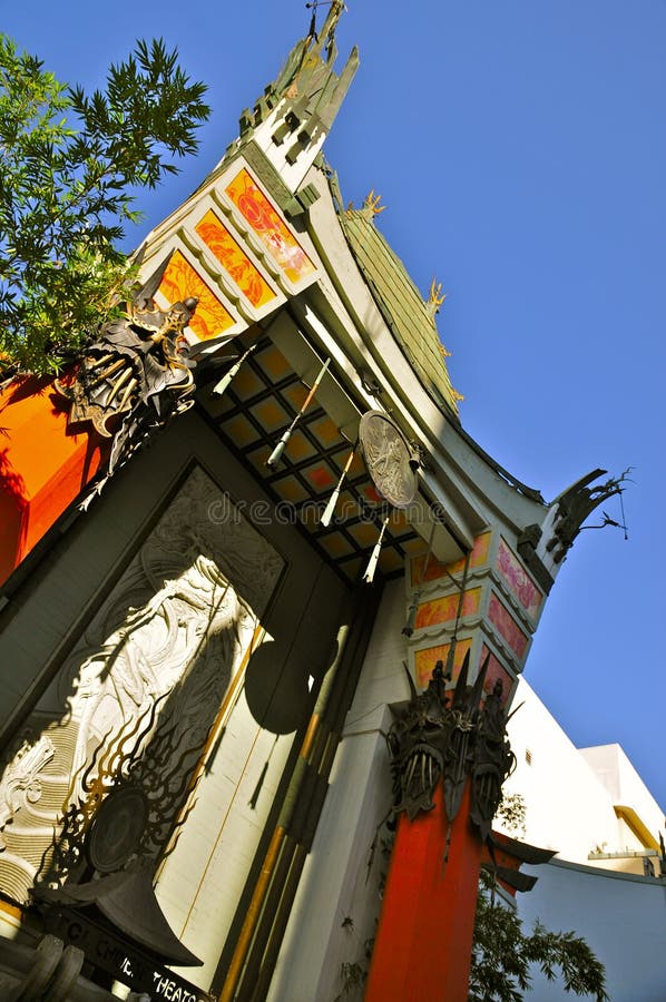 Das chinesische Theater, Hollywood lizenzfreie stockfotografie Das chinesische Theater, Hollywood lizenzfreie stockfotografie