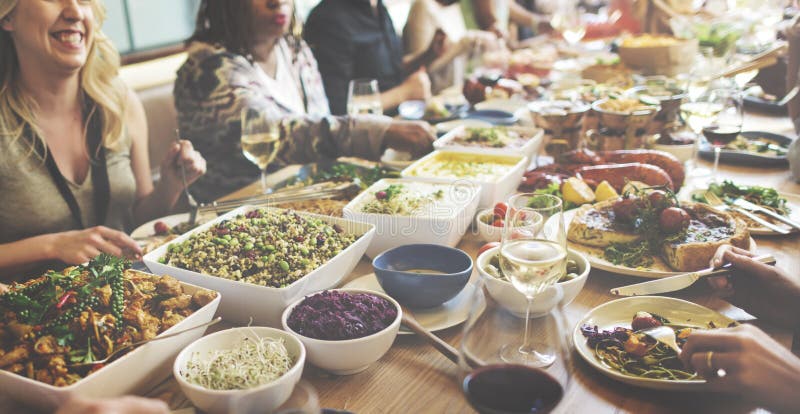 Das Essen genießen Lebensmittel, das festliches Café Mahlzeit-Konzept feiern lizenzfreie stockfotografie Das Essen genießen Lebensmittel, das festliches Café Mahlzeit-Konzept feiern lizenzfreie stockfotografie