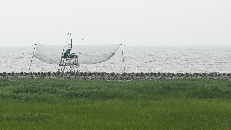 Das stockbild. Bild von shoreline, netz, seeseite 28070439