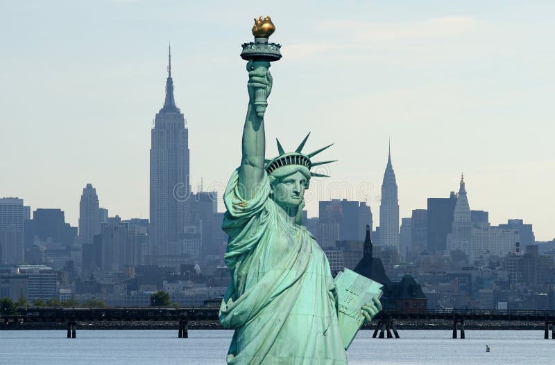 Das Freiheitsstatue stockfotos Das Freiheitsstatue stockfotos