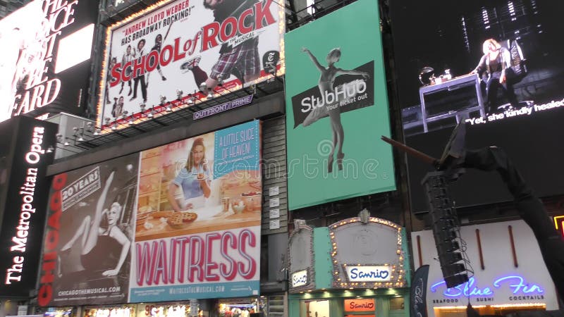 Das getroffene Premiere Times Square