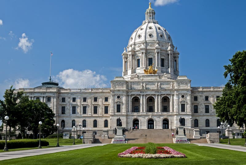 Das Minnesota State Capitol Building in St Paul