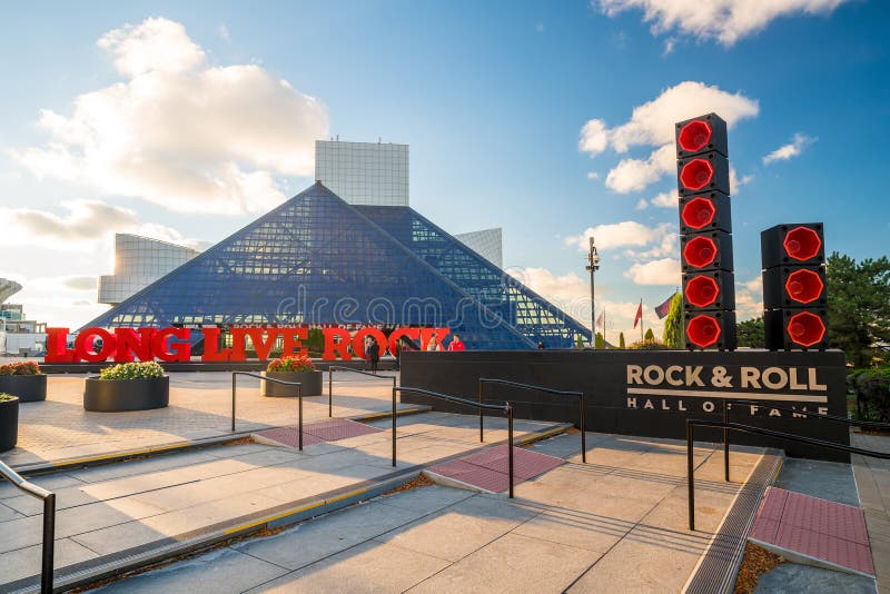 Das Rock-and-Rollhall of fame und das Museum