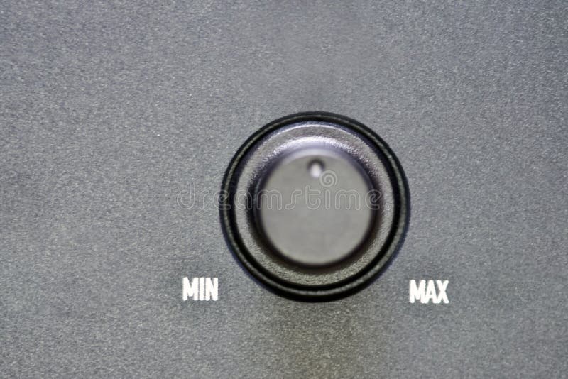 Das Sendeleistungsvolumen vom Minimum zum Grenzwert, symbolisiert Wachstum oder Abnahme lizenzfreie stockfotos Das Sendeleistungsvolumen vom Minimum zum Grenzwert, symbolisiert Wachstum oder Abnahme lizenzfreie stockfotos