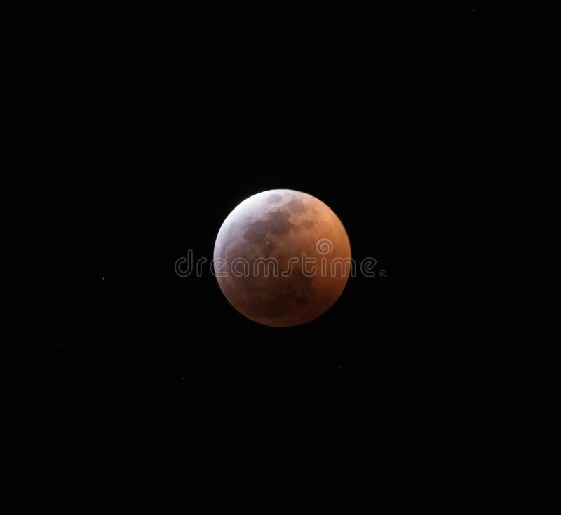 Das Superblut Wolf Moon Eclipse von 2019 stockfotos Das Superblut Wolf Moon Eclipse von 2019 stockfotos