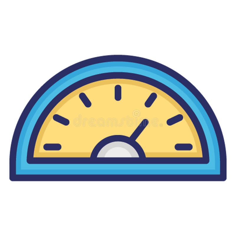 Dashboard, fuel meter isolated Vector Icon which can easily modify or edit vector illustration