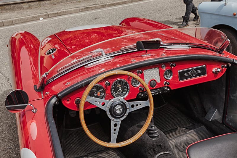 Dashboard of an old racing car royalty free stock photos Dashboard of an old racing car royalty free stock photos