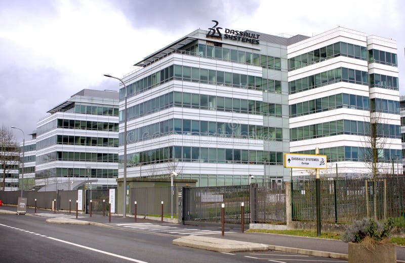 Dassault Systemes Firma fotografia stock Dassault Systemes Firma fotografia stock
