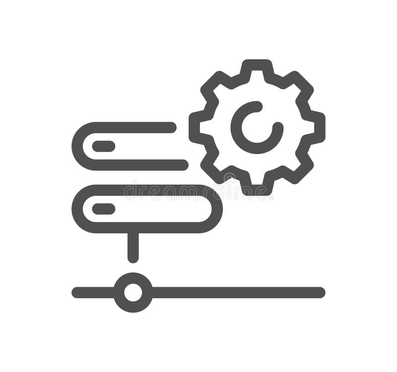 Data analysis related icon. vector illustration