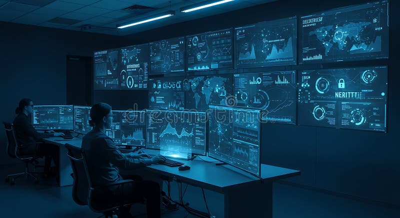 Nexiono Security Operations Centre Team Monitoring