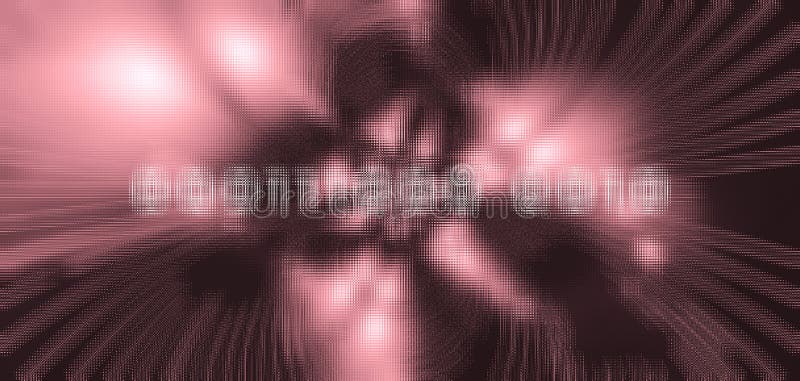 Data Binary Code 000111 Abstract stock illustration