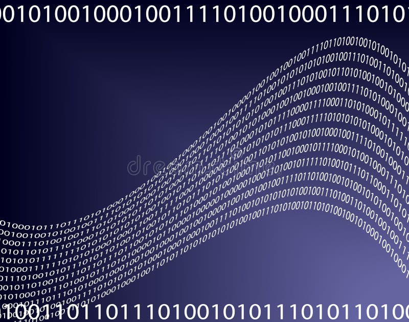 Data blue stock illustration Data blue stock illustration