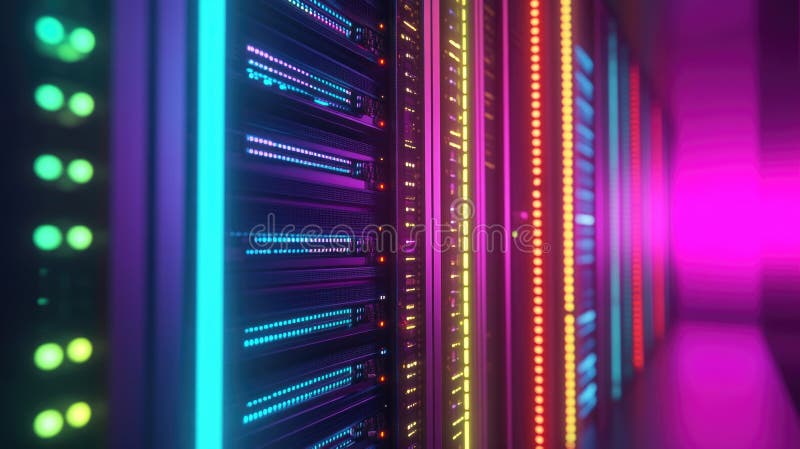 Data Center Servers royalty free stock photo