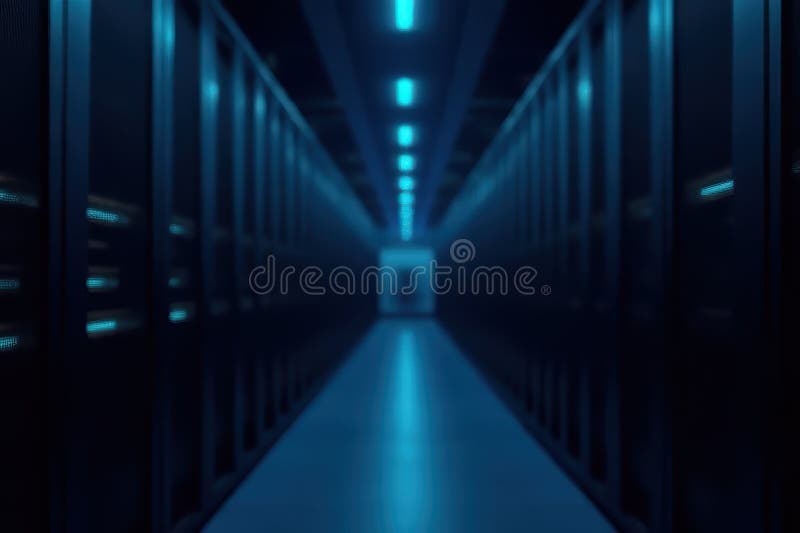 Data Center Technologies and Innovations stock illustration
