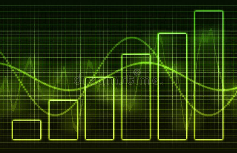 Data Charts Diagram as Art Presentation Abstract