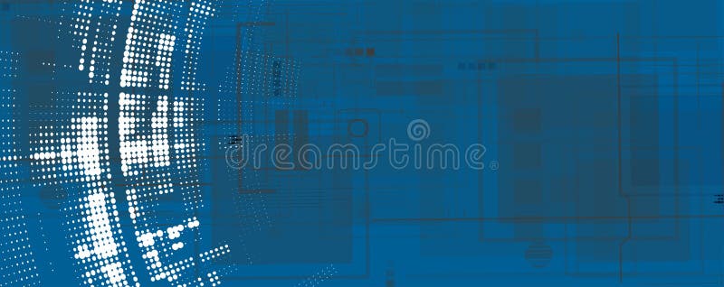 Data in deep neural network royalty free illustration