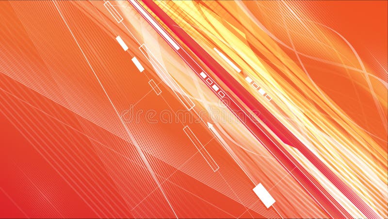 Data flow illustration vector illustration