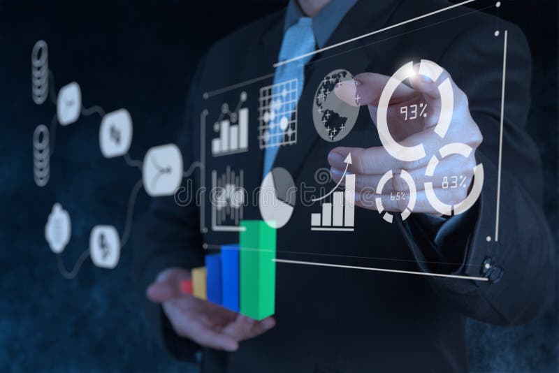 Sisteme de gestionare a datelor cu ajutorul conceptului de analiză a activității. stock images