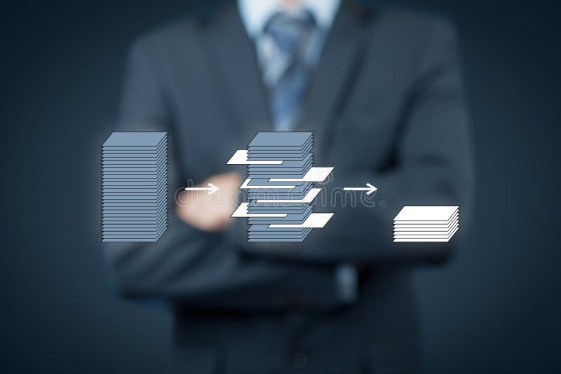 Data mining royalty free stock photography