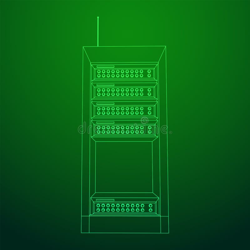 Data Network Server in Diagnostic Test in Computer Room