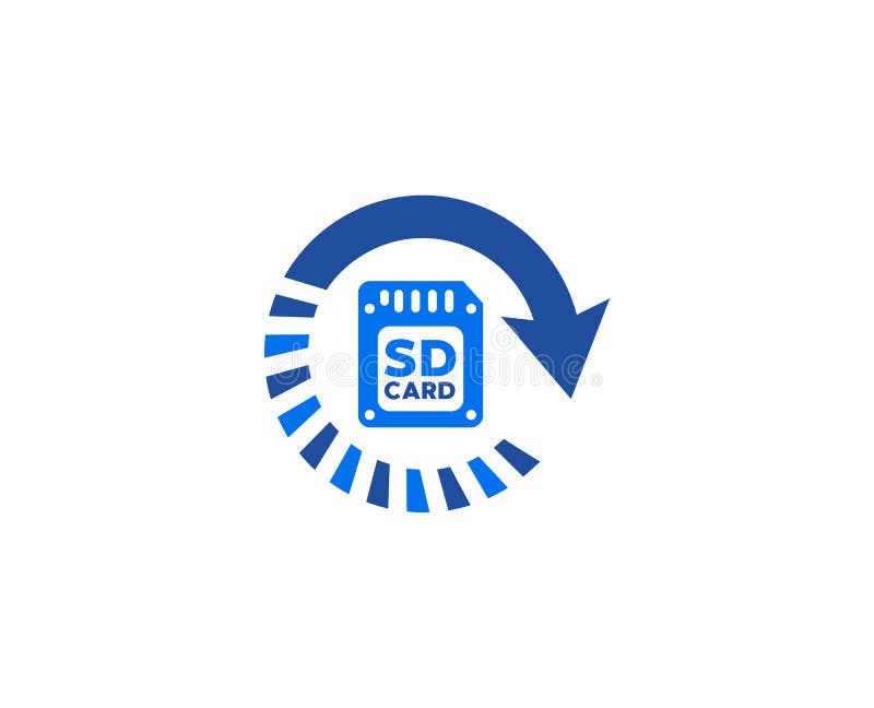 Data recovery, data recovery logo, Data, logo vector illustration