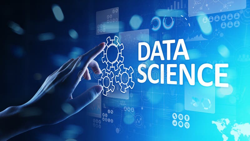 Data science and deep learning. Artificial intelligence, Analysis. Internet and modern technology concept. royalty free stock image Data science and deep learning. Artificial intelligence, Analysis. Internet and modern technology concept. royalty free stock image