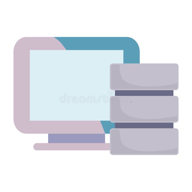 Data security design stock illustration