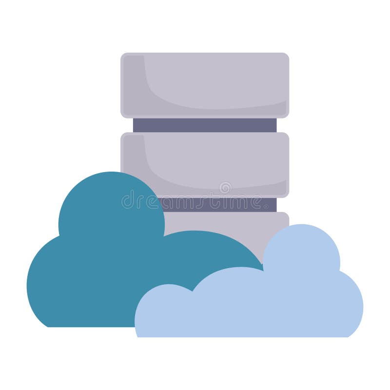 Data security design stock illustration