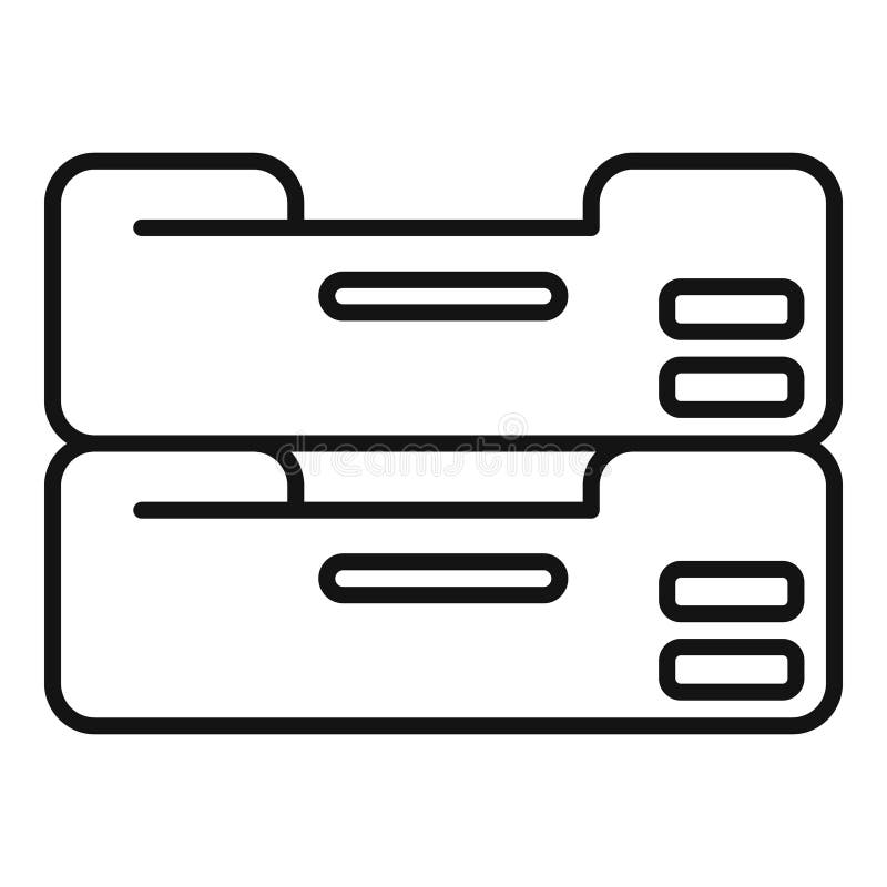 Data server icon showing cloud computing system vector illustration