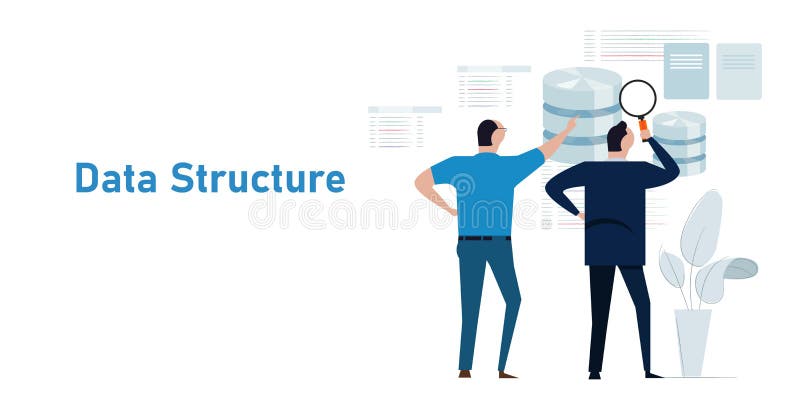 Data Structure Database Analyst Looking into Schema Information Stock ...
