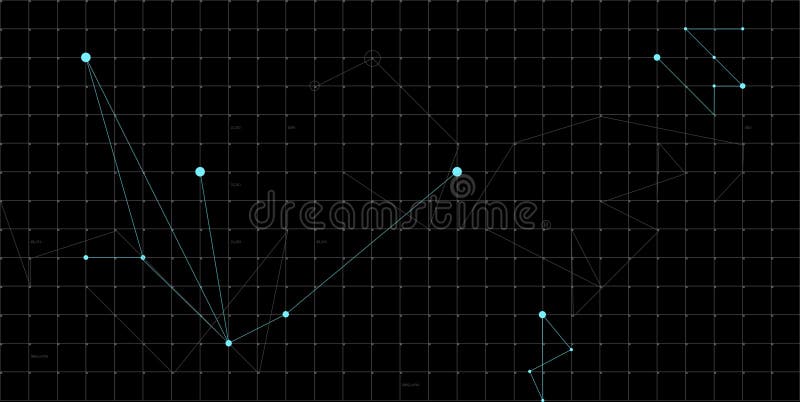 Data technology background. Abstract background. Connecting dots and lines royalty free illustration