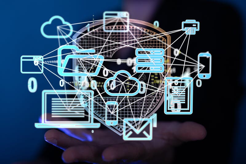 A Data Transmission Channel. Motion of Digital Data Flow. Transferring