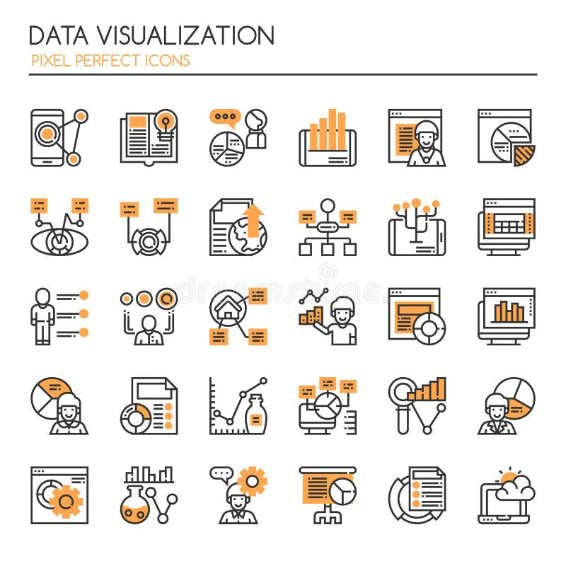 Data Visualization Elements vector illustration