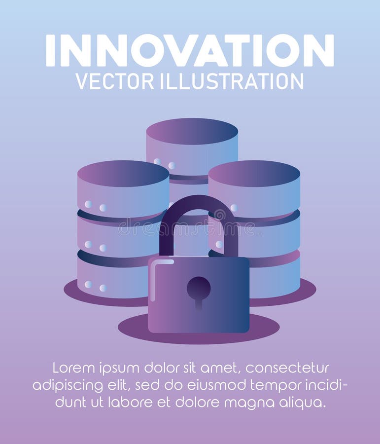 Innovation technology image royalty free illustration