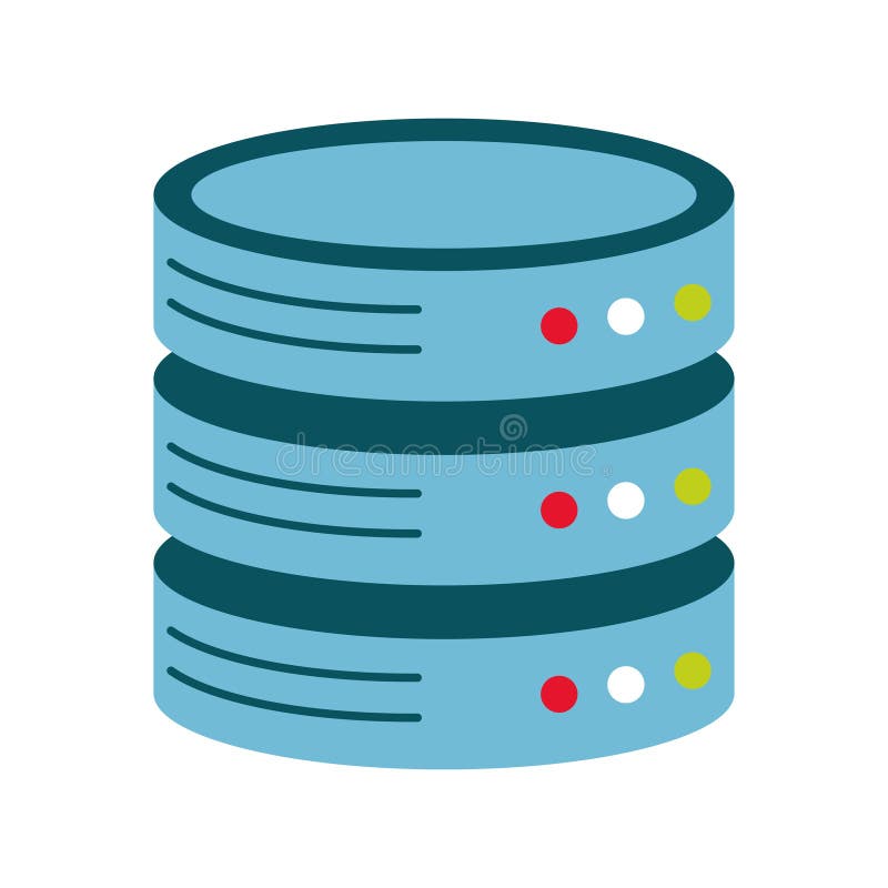 Database server illustration stock illustration illustration of