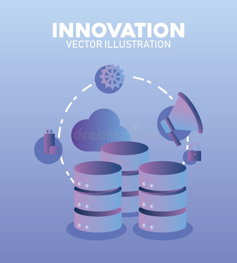 Innovation technology image vector illustration