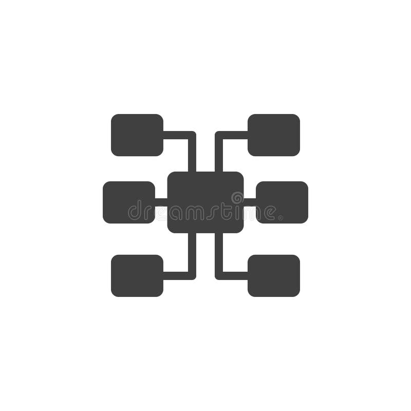 Database, server, sitemap vector icon. Element of data for mobile concept and web apps illustration. Thin line icon for website stock illustration Database, server, sitemap vector icon. Element of data for mobile concept and web apps illustration. Thin line icon for website stock illustration