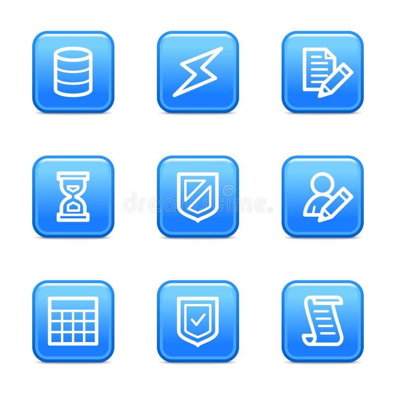 Database web icons