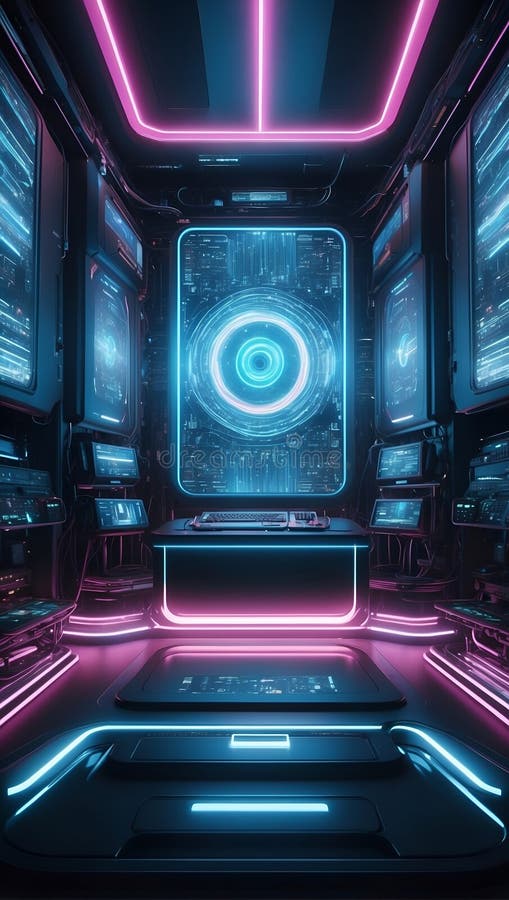 Dataeclipse odyssey : quantumquoziente ha scatenato un'odissea visiva nei reparti dati di domani. generazione di aiuti illustrazione vettoriale
