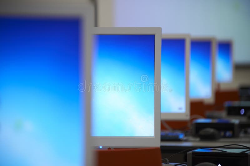 Datasal fotografering för bildbyråer Datasal fotografering för bildbyråer